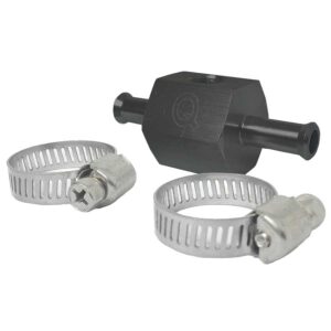 Adapter push on 8mm QSP z miejscem na czujnik czarny