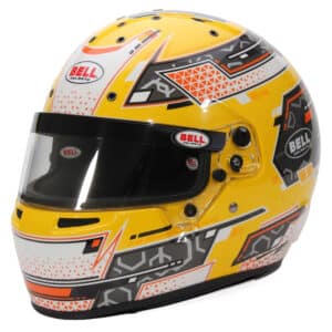 Kask kartingowy Bell RS7-K Stamina Yellow
