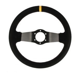 Kierownica zamszowa QSP 2 ramienna 320mm / 65mm