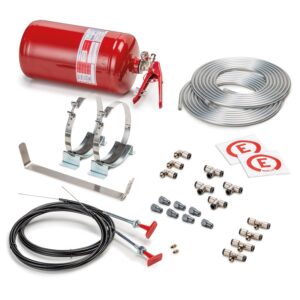 System gaśniczy Sparco - stalowy, mechaniczny 4,25L