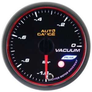 Wskaźnik podciśnienia VACUM Auto Gauge - SMOKE PW